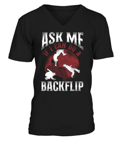 Parkour Free Running Traceur V-Neck T-shirt