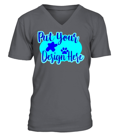 put your design here V-Neck T-shirt