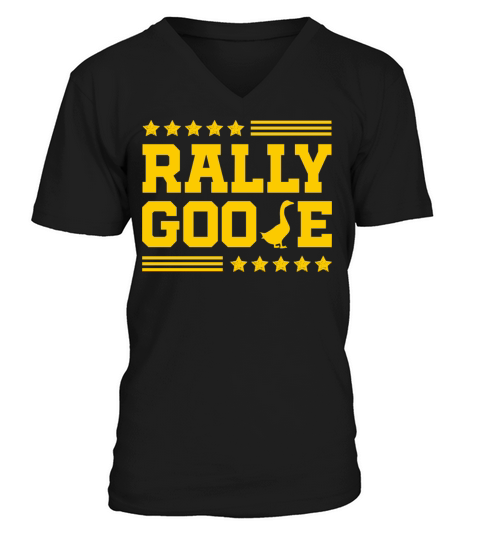 Rally Goose San Diego Baseball Gift V-Neck T-shirt