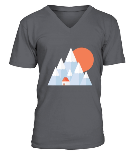 Snow Valley V-Neck T-shirt