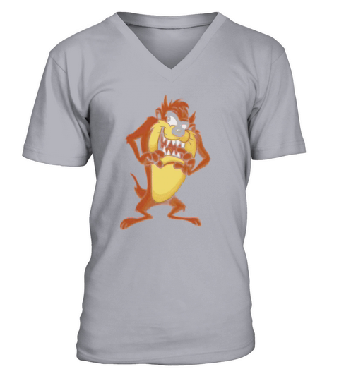 Taz mania V-Neck T-shirt