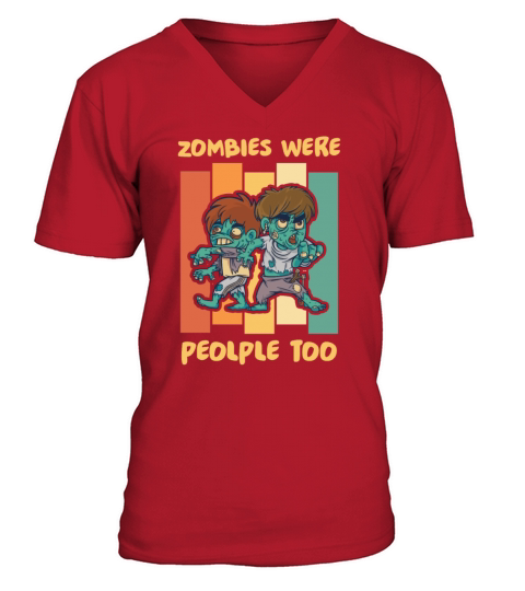 Zombies V-Neck T-shirt
