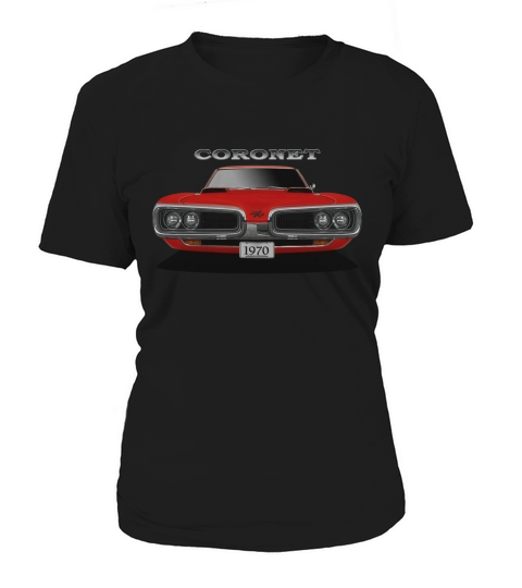 1970 Dodge Coronet RT Front Red Women's T-Shirt