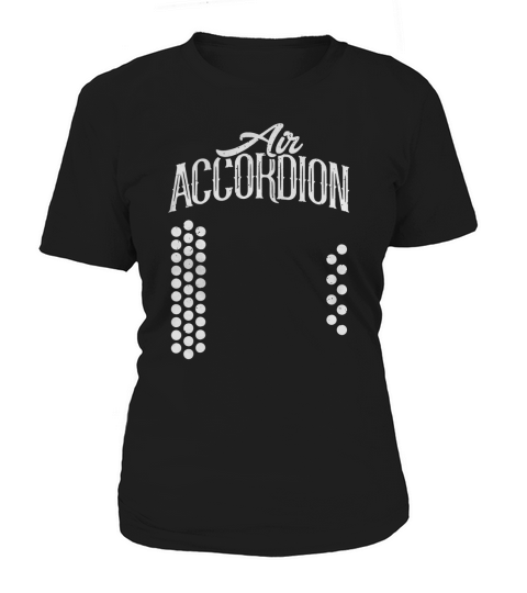 Air Accordion Instrument  Funny Musician Gift Tee Women's T-Shirt