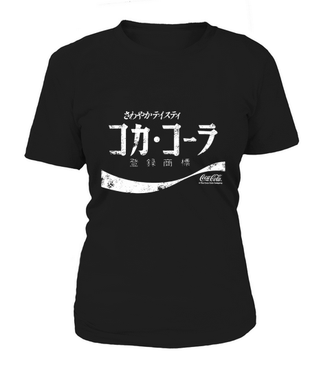 Coca-Cola Japanese Coke Logo Graphic T-Shirt LIMTED EDITION Women's T-Shirt