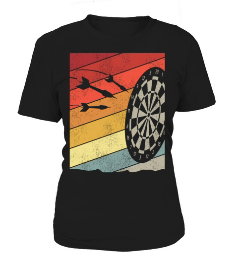 Darts Board Retro Vintage Women's T-Shirt