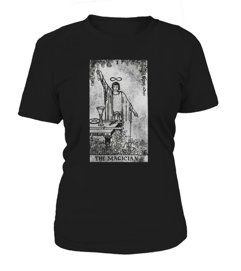 The Magician Vintage Design Tarot Card Shirt Women's T-Shirt