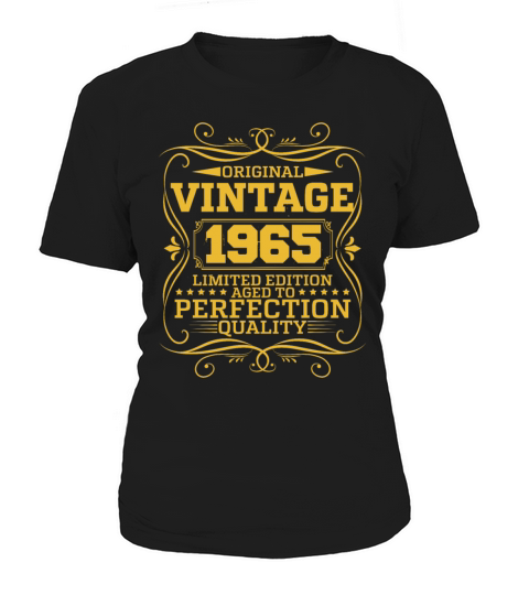 Vintage 1965 Original Limited Edition Women's T-Shirt