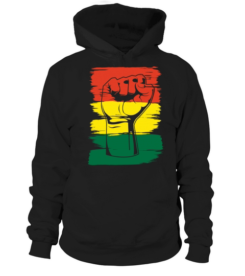 Black Proud African American for Juneteenth Hoodie Unisex