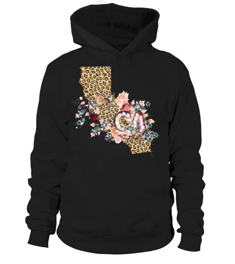 California State Souvenir The Golden State Hoodie Unisex