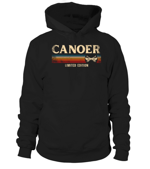 Canoe Canoeing Retro Vintage Hoodie Unisex