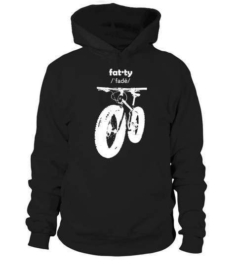 Fetthaltiger Berg Fat Bike T-Shirt Hoodie Unisex