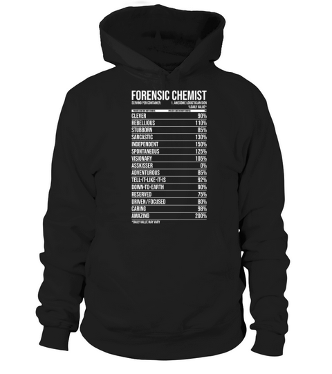 Forensic Chemist Daily Value Hoodie Unisex