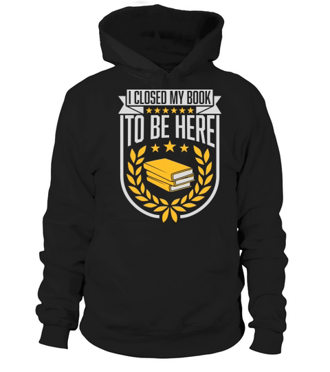 I closed my book Hoodie Unisex