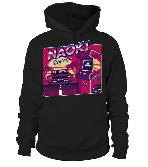 Naoki - Personalized Vintage Gamer 80s 90s Hoodie Unisex