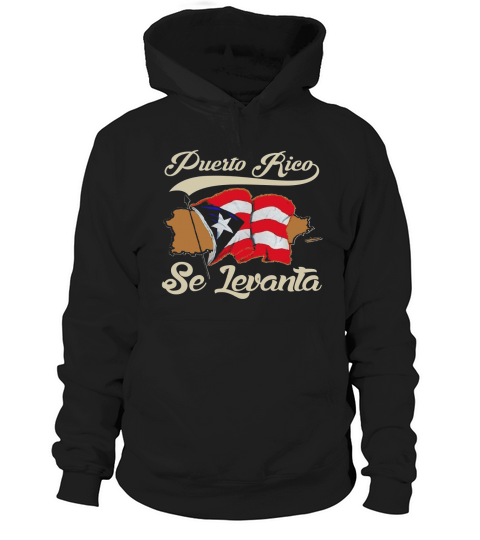 Puerto Rico Se Levanta T-shirt - Boricua Pride Black Women B0764LMRYC 1 Hoodie Unisex