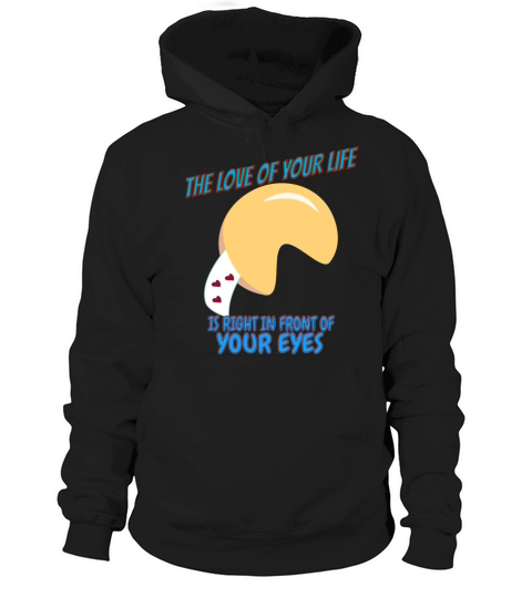 The Love Is Right In Front Of Sarcastic Joke Hoodie Unisex