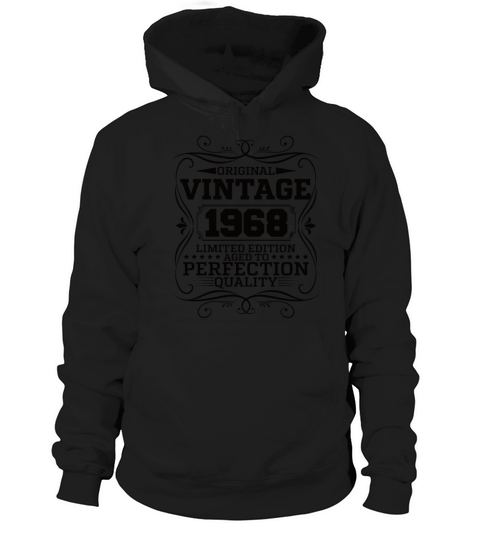 Vintage 1968 Original Limited Edition Hoodie Unisex