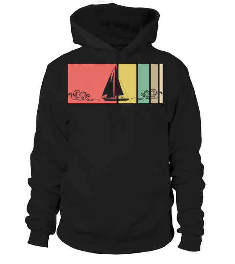 Vintage Sailboat Boat Ship Sailor Yacht Sailing Hoodie Unisex