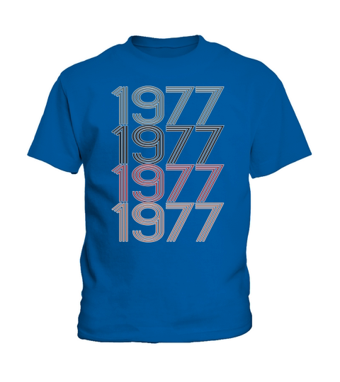1977 40 Years old Birthday Kids T-Shirt