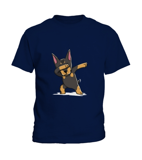 Chemise Doberman Dab drôle Kids T-Shirt