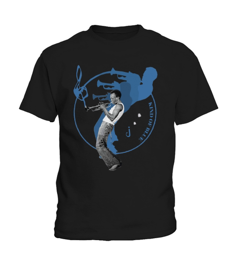 Kind Of Blue Miles Davis A Tribute To Jack Johnson Kids T-Shirt