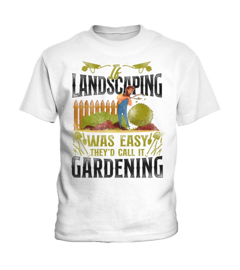 Landscaper Landscaping Landscape Kids T-Shirt