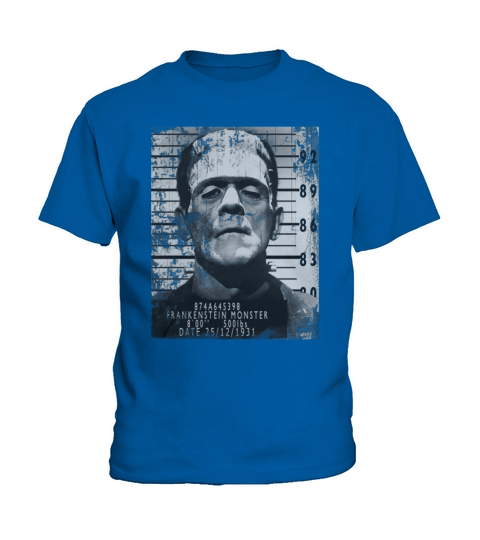 Mens organic t-shirt frankenstein under arrest Kids T-Shirt