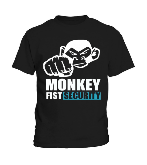 Monkey Fist Security Kids T-Shirt