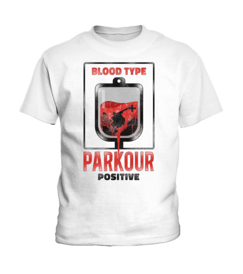 Parkour Free Running Traceur Kids T-Shirt