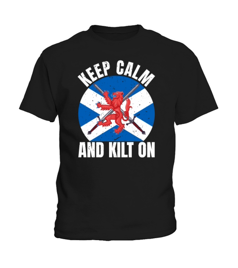 Traditional Kilt Wearing Quote For A Kilt Guy Kids T-Shirt