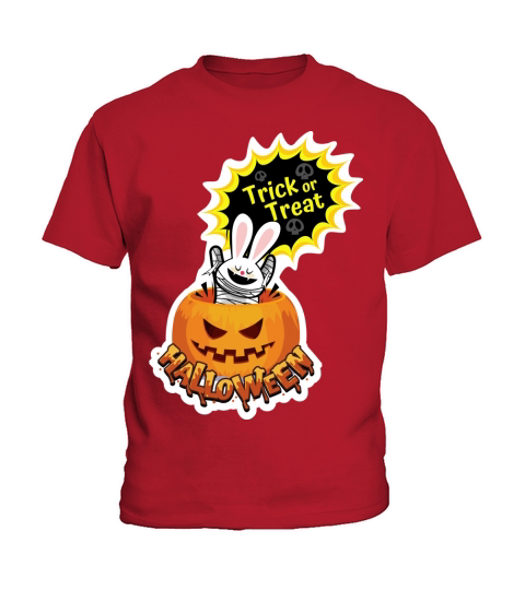 Tricks and treats surprise for bunny Kids T-Shirt