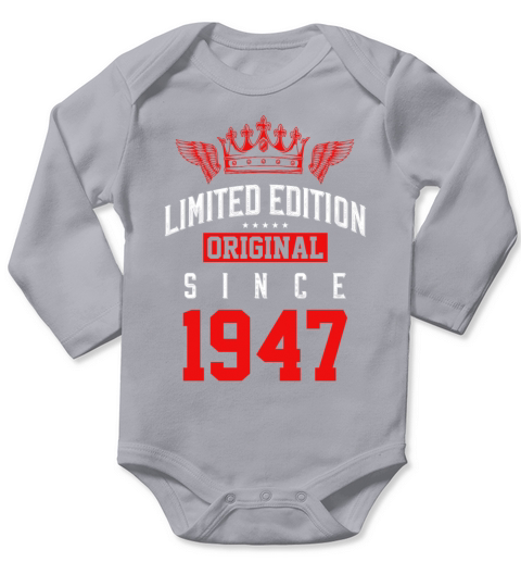 1947 limited edition Long Sleeve Baby One-Piece