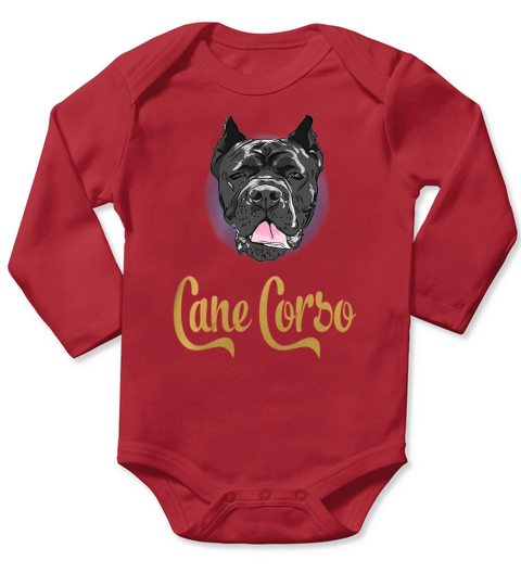 Cane Corso Lover Long Sleeve Baby One-Piece