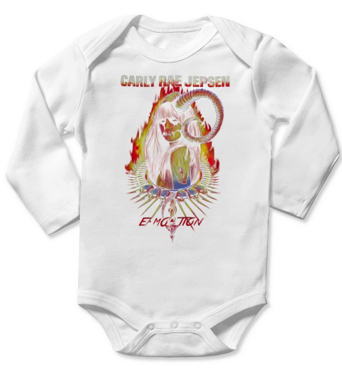 Carly Rae Jepsen Emotion Rock Style Long Sleeve Baby One-Piece