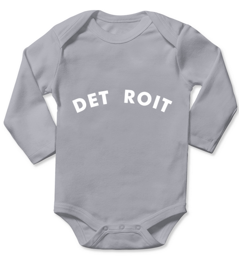 DETROIT Long Sleeve Baby One-Piece