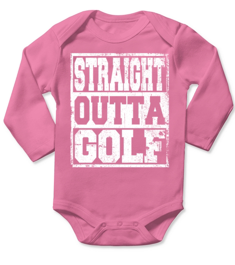 Golf Saying Funny Long Sleeve Baby One-Piece