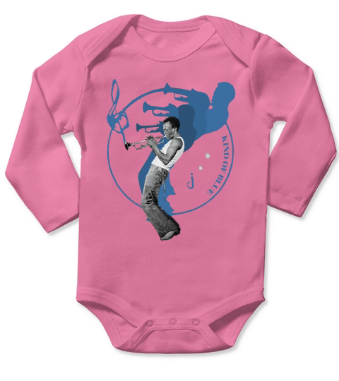 Kind Of Blue Miles Davis A Tribute To Jack Johnson Long Sleeve Baby One-Piece