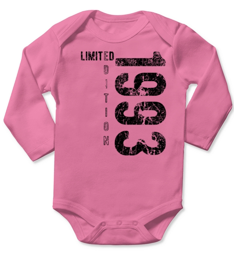 Limited Edition 1993 birthday year 1993 gift Long Sleeve Baby One-Piece