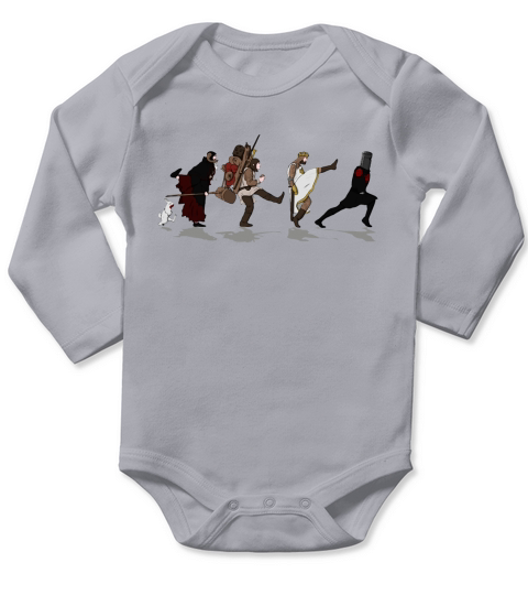 Monty Python The Grails Funny Long Sleeve Baby One-Piece