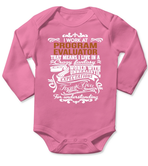 PROGRAM EVALUATOR live fantasy Long Sleeve Baby One-Piece