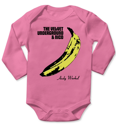 Velvet Underground Long Sleeve Baby One-Piece