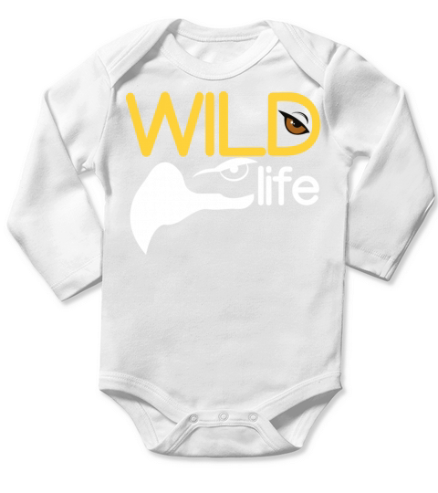 Wildlife Lover Long Sleeve Baby One-Piece