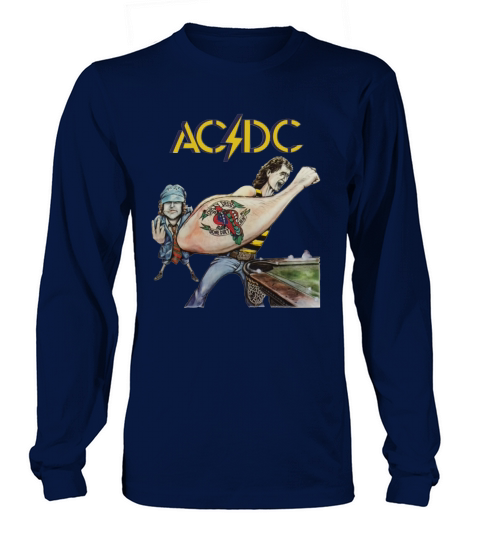 AC/DC - Dirty Deeds Done Dirt Cheap (1976) Long sleeved Unisex