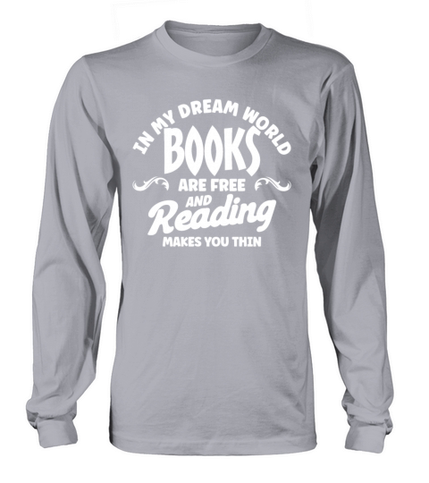 Book Reading Bookwork Gift Reading Books Long sleeved Unisex
