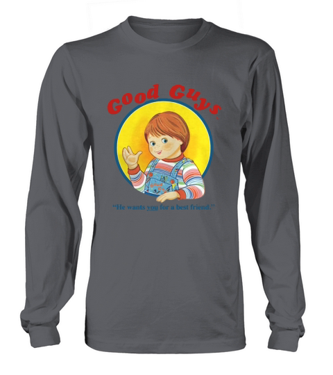 Childs Play - Good Guys - Chucky - Baby Onesie Long sleeved Unisex
