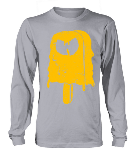 icecream wutang yellow Long sleeved Unisex