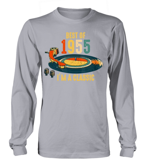 Vintage 1955 Im Classic 66th Birthday Long sleeved Unisex