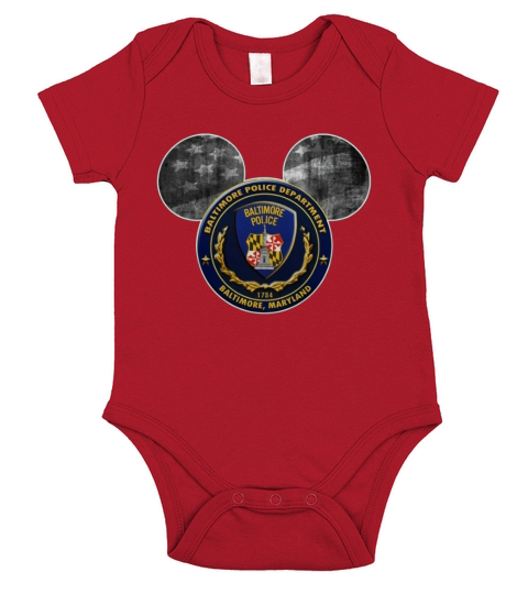 Baltimore Police Department Short Sleeve Baby One-Piece