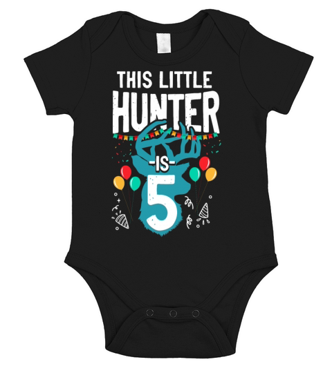 Buck Deer Hunting Hunter Kid Short Sleeve Baby One-Piece